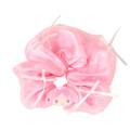 Japan Sanrio Original Scrunchie - My Melody : Pearl Marble Ribbon Pink - 1