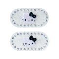 Japan Sanrio Original Hair Clip Set - Hello Kitty : Sparkling Stone Pearl Marble - 2