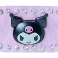 Japan Sanrio Original Hair Clip Set - Kuromi : Sparkling Stone Pearl Marble - 4
