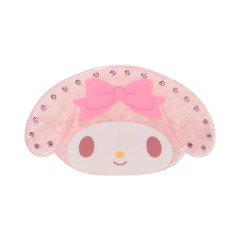 Japan Sanrio Original Hair Claw Clip - My Melody : Face Sparkling Stone Pearl Marble