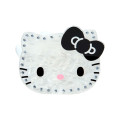Japan Sanrio Original Hair Claw Clip - Hello Kitty : Face Sparkling Stone Pearl Marble - 2
