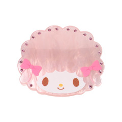 Japan Sanrio Original Hair Claw Clip - My Sweet Piano : Face Sparkling Stone Pearl Marble