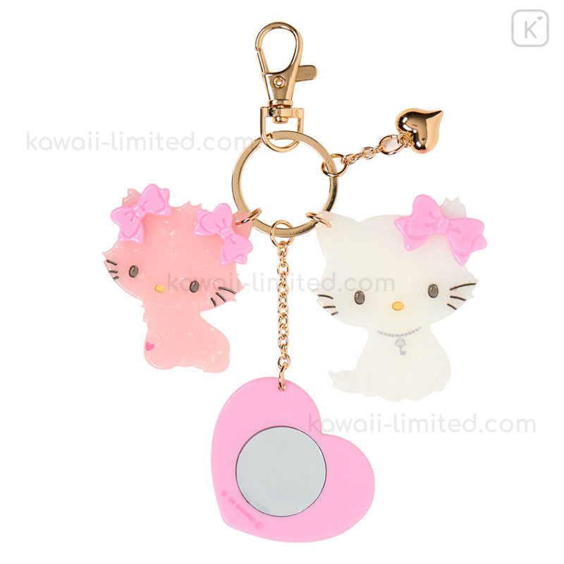 Japan Sanrio Acrylic Keychain Bag Charm with Mirror - Charmmy
