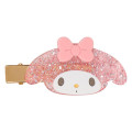 Japan Sanrio Acrylic Hair Clip Set - My Melody : Glitter - 4