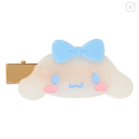 Japan Sanrio Acrylic Hair Clip Set - Cinnamoroll : Glitter - 4