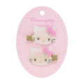 Japan Sanrio Acrylic Hair Clip Set - Charmmy Kitty : Glitter - 1