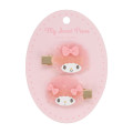 Japan Sanrio Acrylic Hair Clip Set - My Sweet Piano : Glitter - 1