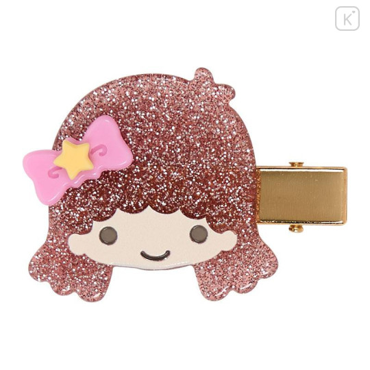 Japan Sanrio Acrylic Hair Clip Set - Little Twin Stars : Glitter - 5