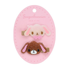 Japan Sanrio Acrylic Hair Clip Set - Sugarbunnies : Glitter