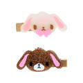 Japan Sanrio Acrylic Hair Clip Set - Sugarbunnies : Glitter - 2