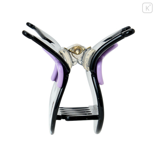 Japan Sanrio Acrylic Hair Claw Clip - Kuromi : Face Glitter - 2