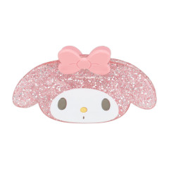 Japan Sanrio Acrylic Hair Claw Clip - My Melody : Face Glitter