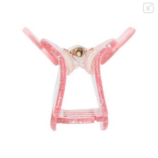 Japan Sanrio Acrylic Hair Claw Clip - My Melody : Face Glitter - 2