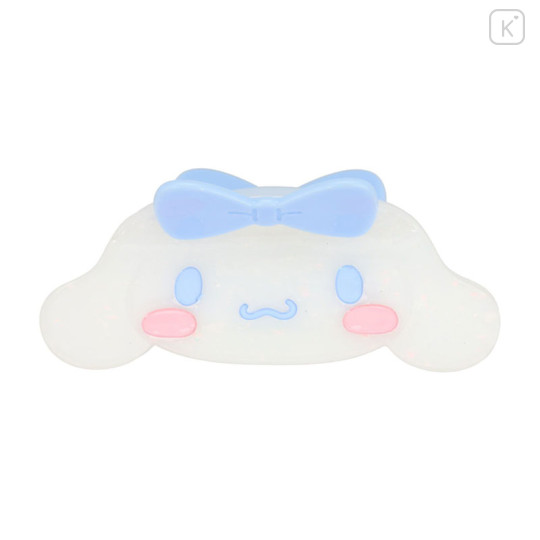 Japan Sanrio Acrylic Hair Claw Clip - Cinnamoroll : Face Glitter - 1