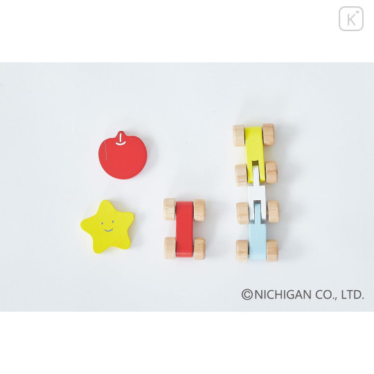 Japan Miffy Wooden Kotokoto Slope 2 Toy - 3