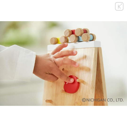 Japan Miffy Wooden Kotokoto Slope 2 Toy - 4
