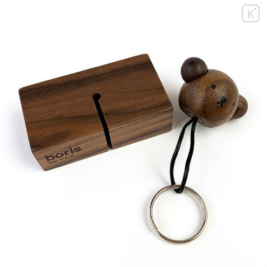Japan Miffy Wooden Key Stand - Boris - 2