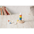 Japan Miffy Wooden Stackable Ring Toss Puzzle - 2