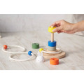 Japan Miffy Wooden Stackable Ring Toss Puzzle - 6