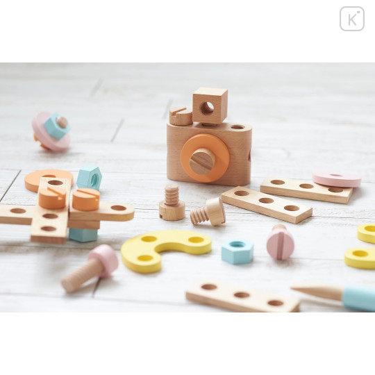 Japan Miffy Wooden Twist and Play DIY Toy - 1