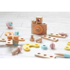 Japan Miffy Wooden Twist and Play DIY Toy