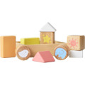 Japan Miffy Wooden Shake Shake Stacking Blocks Toy - 2