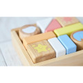 Japan Miffy Wooden Shake Shake Stacking Blocks Toy - 5