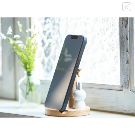 Japan Miffy Wooden Smartphone Stand - Doll - 7