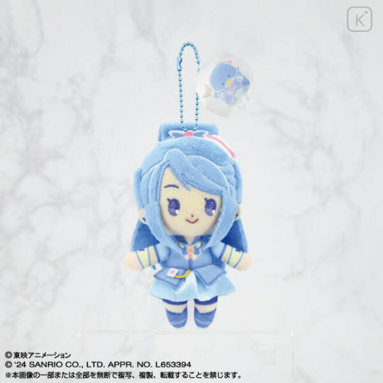Japan Sanrio × Pretty Cure Mascot Holder - Tuxedosam : Cure Aqua - 1