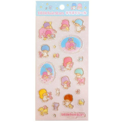 Japan Sanrio Glitter Sticker - Little Twin Stars : Friends