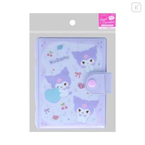 Japan Sanrio Seal Binder - Kuromi : Marshmallow Pop - 4