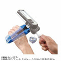 Japan Beyblade X - BX-42 Rubber Custom Grip Blue - 3