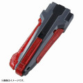 Japan Beyblade X - BX-41 Rubber Custom Grip Gunmetal - 1
