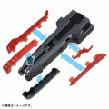 Japan Beyblade X - BX-41 Rubber Custom Grip Gunmetal - 2