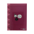 Japan Moomin 5 Pockets A4 Clear File - Little My : Don't You Know? - 2