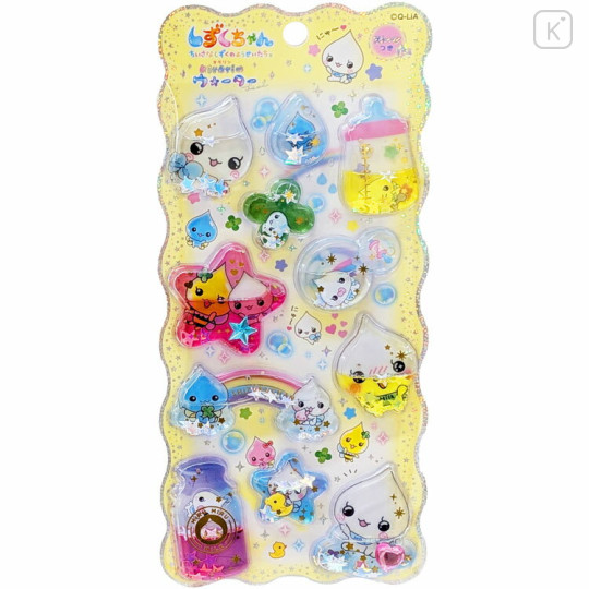 Japan Q-LiA Sparkling Water Seal - Shizuku-chan : Mirumiru - 1