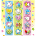 Japan Q-LiA Glittery Glass Bead Sticker - Shizuku-chan : Mirumiru - 2