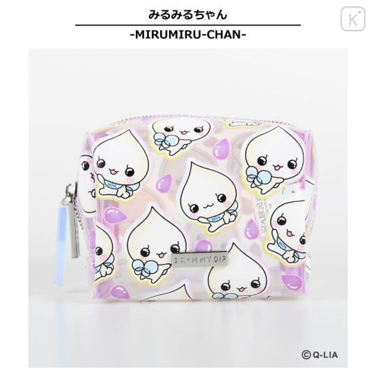 Japan Q-LiA Glitter Pouch - Shizuku-chan : Mirumiru - 3