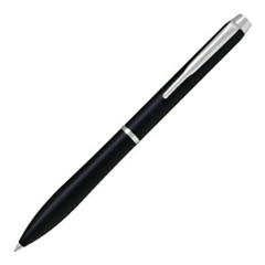 Japan Pilot Eterlink Ballpoint Pen - 0.7mm Silver Black