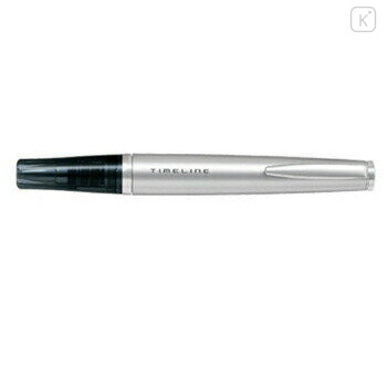 Japan Pilot Timeline Present Ballpoint Pen - 0.7mm Platinum Silver - 1
