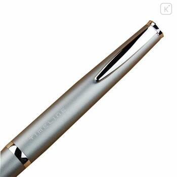 Japan Pilot Timeline Future Ballpoint Pen - 0.7mm Titanium Gray - 2