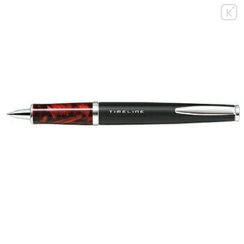 Japan Pilot Timeline Eternal Ballpoint Pen - 0.7mm Eternal Red - 1