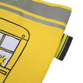 Japan Peanuts Mini Tote Bag - Snoopy & Woodstock : Yellow School Bus - 4