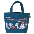 Japan Peanuts Mini Tote Bag - Snoopy : Navy Brothers Siblings - 1