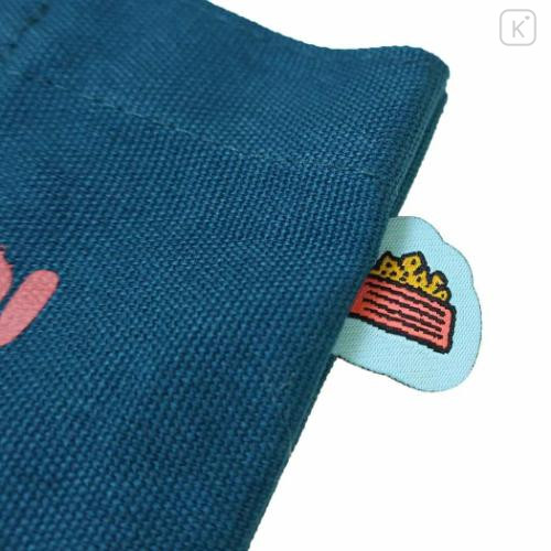 Japan Peanuts Mini Tote Bag - Snoopy : Navy Brothers Siblings - 4