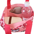 Japan Sanrio Mini Tote Bag - Hello Kitty : Leopard Pink - 3