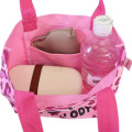 Japan Sanrio Mini Tote Bag - My Melody : Leopard Pink - 3