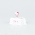 Japan Sanrio Toothbrush Stand with Acrylic Plate - Hello Kitty - 4