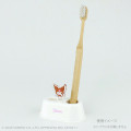 Japan Sanrio Toothbrush Stand with Acrylic Plate - Kuromi - 3