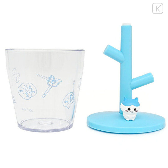 Japan Chiikawa Mini Gargle Cup & Stand - Hachiware - 2